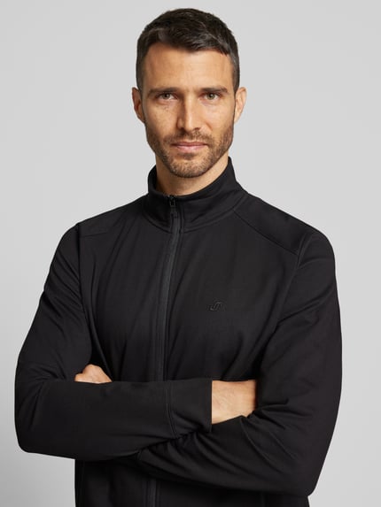 JOY Sweatjacke mit Stehkragen Modell 'RAMON' Black 3