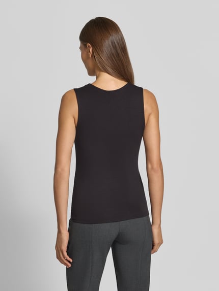 VERO MODA Regular fit top van viscosemix model 'ROSA' Zwart - 5