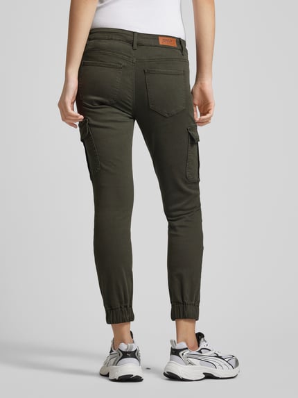 ONLY Regular Fit Cargohose mit Cargotaschen Oliv 5