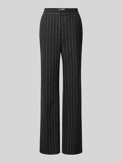 Spodnie materiałowe z wpuszczanymi kieszeniami w stylu francuskim model ‘UMAAS’ Shop The Look MANNEQUINE