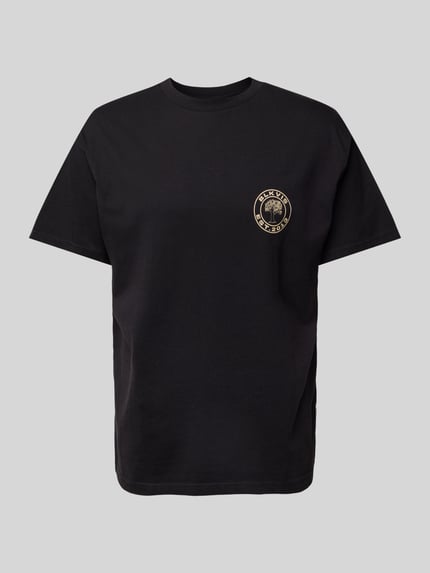 BLKVIS T-Shirt mit Logo-Print Modell 'SOURCE' Black 2