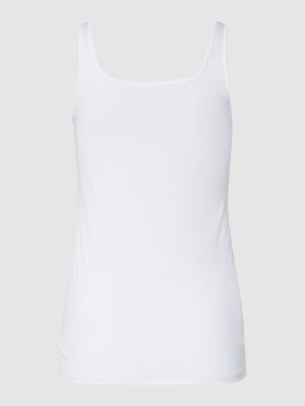 Mey Trägertop in unifarbenem Design Weiss 3