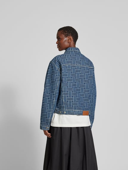 Kenzo Jeansjack met borstzakken Jeansblauw - 5