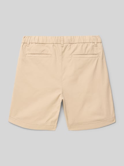 JACK & JONES Szorty z elastycznym pasem i wpuszczanymi kieszeniami model ‘JAIDEN’ Piaskowy 3