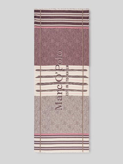 Marc O'Polo Schal aus Modal-Baumwoll-Mix Offwhite 4