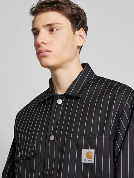 Carhartt Work In Progress Sakko mit Woll-Anteil Modell 'SEATON' Black 3