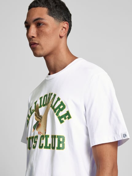 Billionaire Boys Club T-shirt z nadrukiem z logo Biały 3