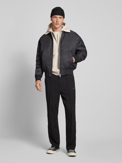 JACK & JONES Sweatjacke mit seitlichen Eingrifftaschen Modell 'BRADLEY' Beige 1