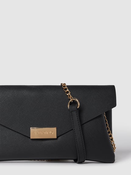 Valentino Bags Clutch in envelopmodel met glanzend design, model 'ARPIE' Zwart - 2