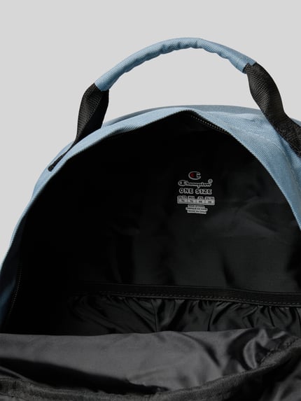 Champion Rucksack mit Label-Patch Eisblau 5