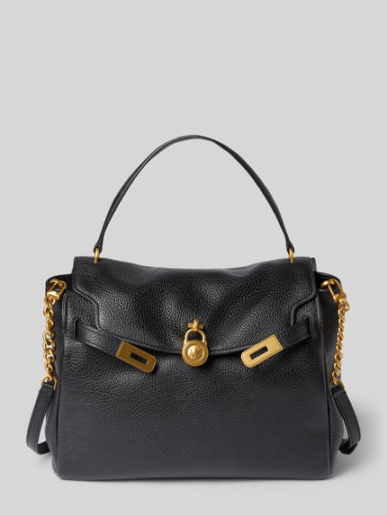 Handtas met logodetail model 'Hamilton' Shop The Look MANNEQUINE
