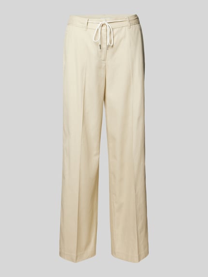 Tom Tailor Wide Fit Weite Hose mit Kordelzug Modell 'LEA'
  Beige 2