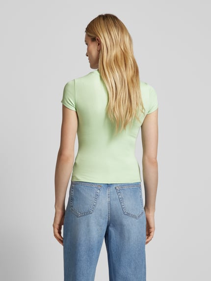 Jake*s Casual T-shirt z okrągłym dekoltem Jasnozielony 5