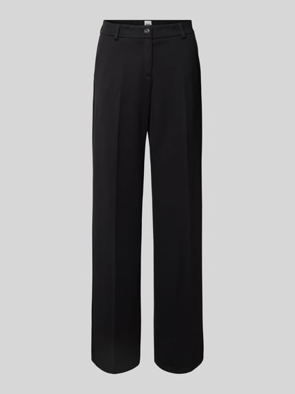 Brax Regular Fit Stoffhose mit Bügelfalte Modell 'Maine' Black 2