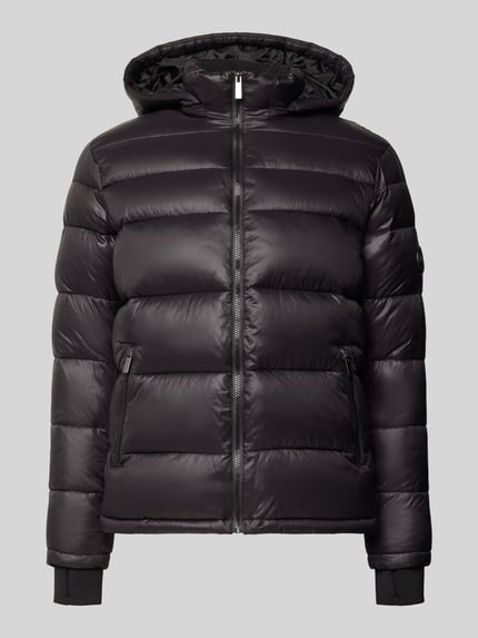 Cars Jeans Puffer Jacket mit Kapuze Modell 'WOLVES' Black 2