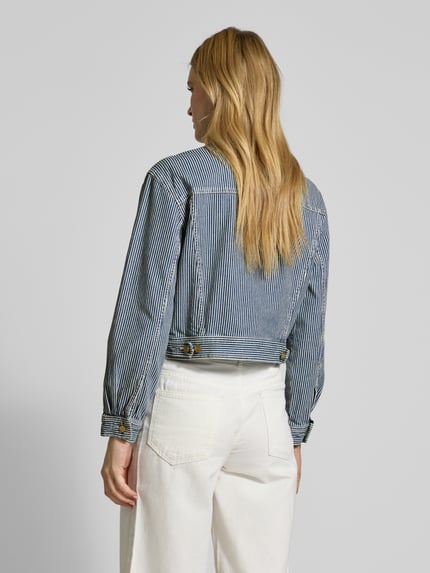 Tommy Hilfiger Kurtka jeansowa o kroju oversized fit z czystej bawełny
 Granatowy 5