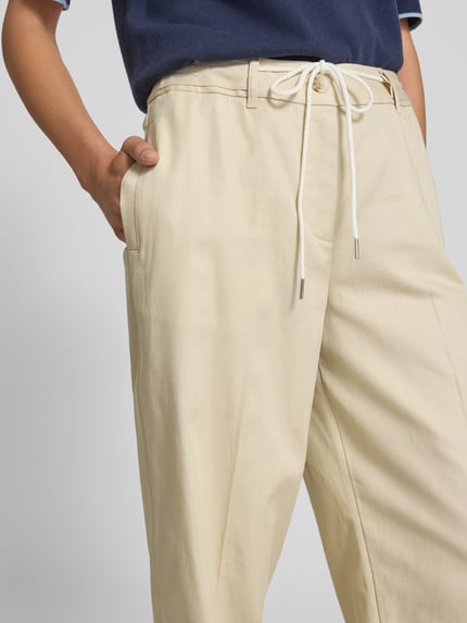 Tom Tailor Wide Fit Weite Hose mit Kordelzug Modell 'LEA'
  Beige 3
