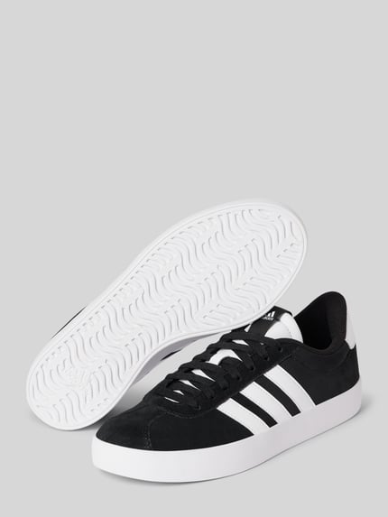 adidas Sportswear Sneakers van leermix, model 'VL COURT 3.0' Zwart - 4
