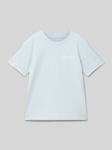JACK & JONES T-Shirt mit Statement-Print Modell 'RACAPULCO' Hellblau 1