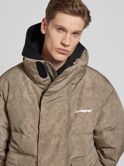 Low Lights Studios Steppjacke mit Stehkragen Modell 'ORION' Beige 3