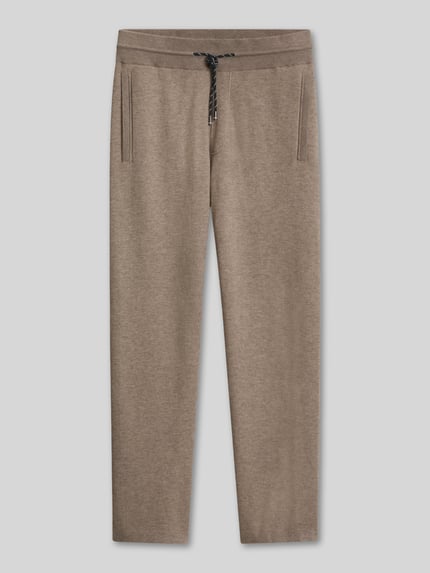 BOSS Regular Fit Jogginghose mit Logo-Detail Taupe 2