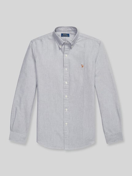Polo Ralph Lauren Relaxed Fit Freizeithemd aus reiner Baumwolle Dunkelblau 2