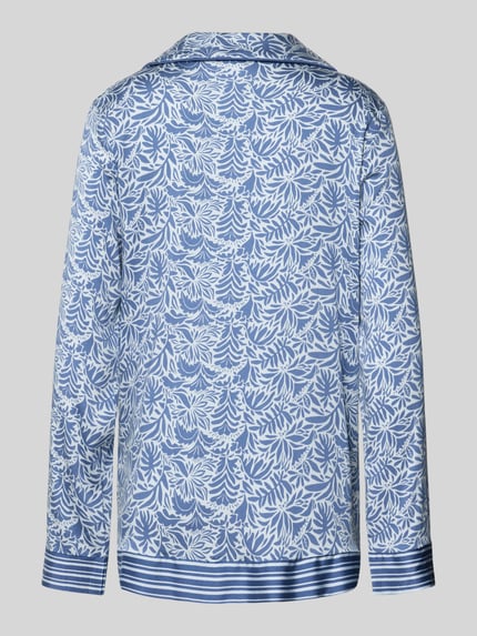 CCDK Copenhagen Piżama o kroju relaxed fit z mieszanki wiskozy model ‘Josephine’ Niebieski 3