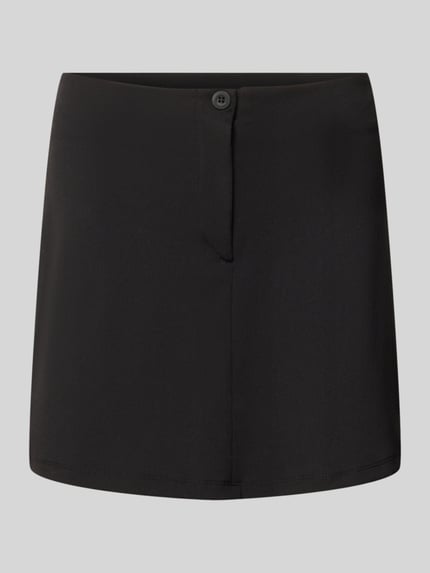 Slim Fit Minirock mit Reißverschluss Shop The Look MANNEQUINE
