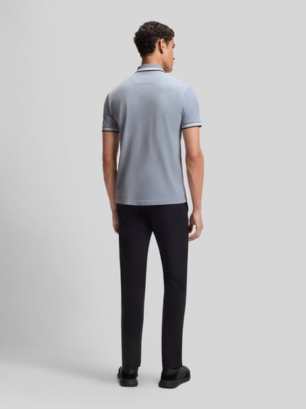 BOSS Green Regular fit Poloshirt van puur katoen model 'PADDY' Donkergrijs - 5