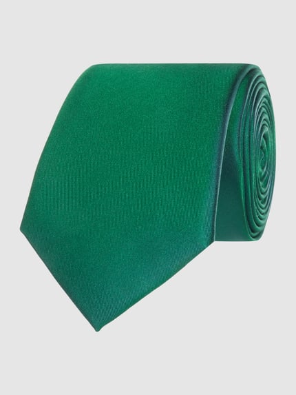 MONTI Stropdas van pure zijde (6 cm) Groen - 1