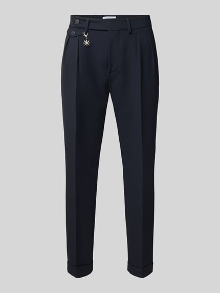 Slim Fit Hose mit Viskose-Anteil Shop The Look MANNEQUINE