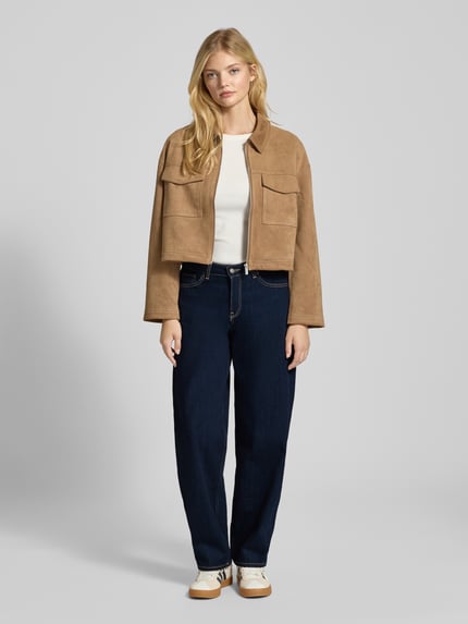 JJXX Wide Leg Jeans im 5-Pocket-Design Dunkelblau 1
