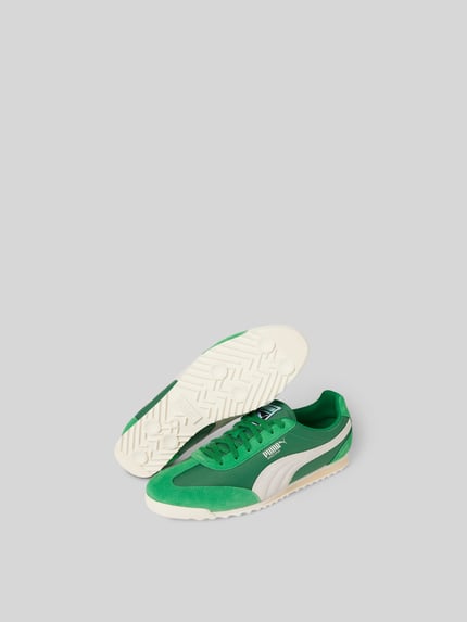PUMA Sneakersy z detalem z logo Zielony 5