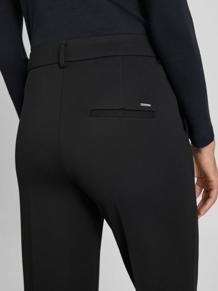 Brax Regular Fit Stoffhose mit Bügelfalte Modell 'Maine' Black 3