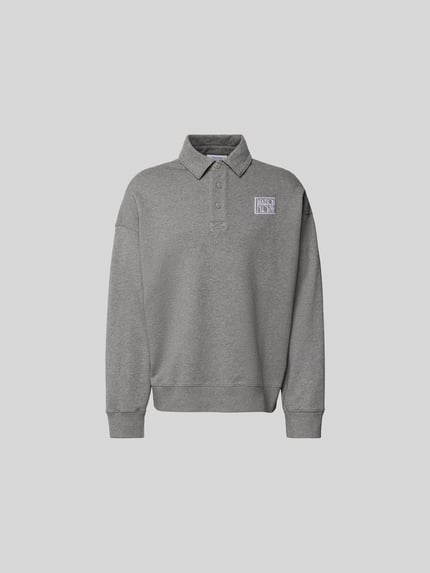 Regular Fit Pullover mit Polokragen Shop The Look MANNEQUINE