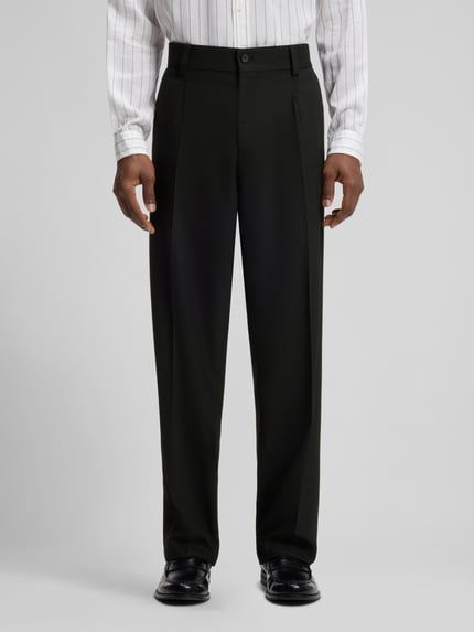 HUGO Regular Fit Anzug mit Viskose-Anteil Modell 'Karlo-Flips251' Black 8