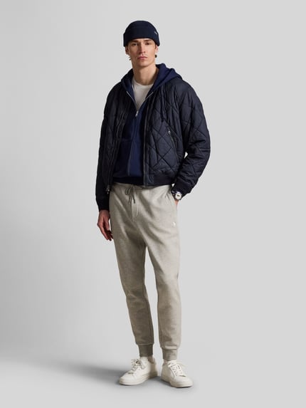 Polo Ralph Lauren Regular Fit Sweathose aus Baumwoll-Mix Anthrazit Melange 1