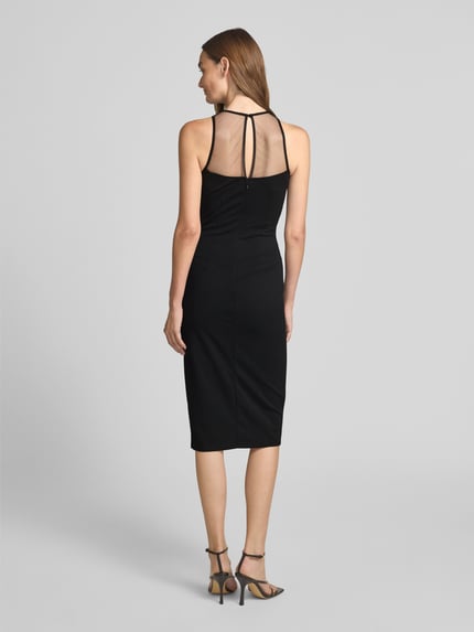 Lipsy Cocktailjurk met halter Zwart - 5