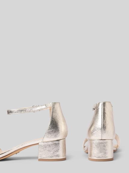 Tamaris High Heels mit Dornschließe Silber 2