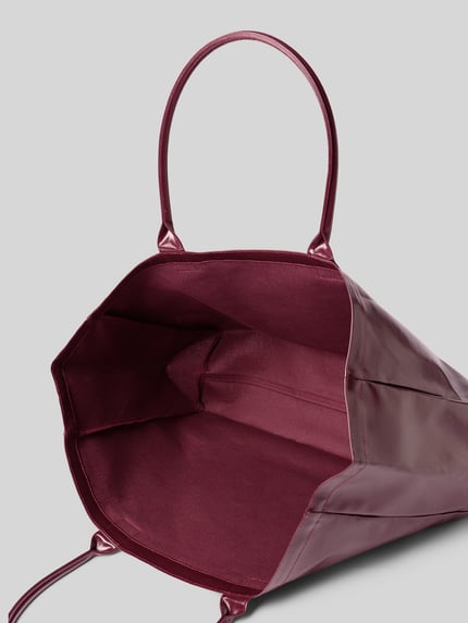 Anine Bing shopper met grote logo-opschrift Donkerrood - 5