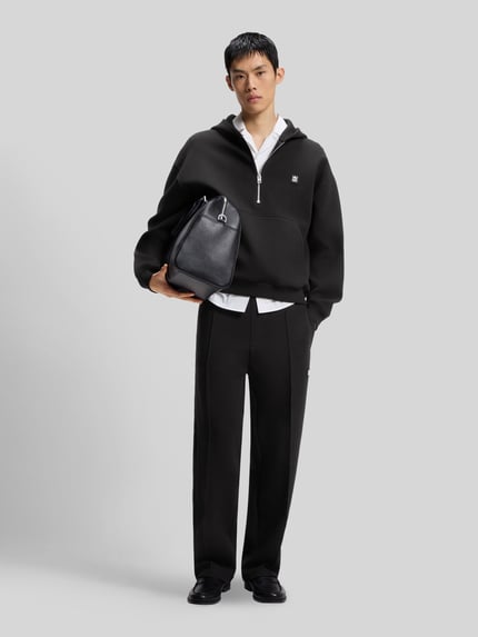 HUGO Regular Fit Jogpants aus Baumwoll-Mix Modell 'Dabinpant' Black 1