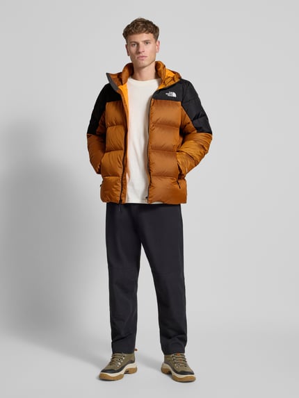 The North Face Daunenjacke mit Label-Stitching Orange 1