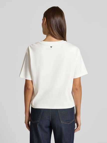 Weekend Max Mara Boxy fit T-shirt van 100% katoen model 'SALA' Wit - 5