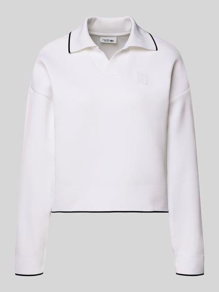Regular fit sweatshirt met contraststrepen Shop The Look MANNEQUINE