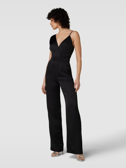 Marciano Guess Jumpsuit aus reiner Viskose Modell 'ANASTASIA' Black 1