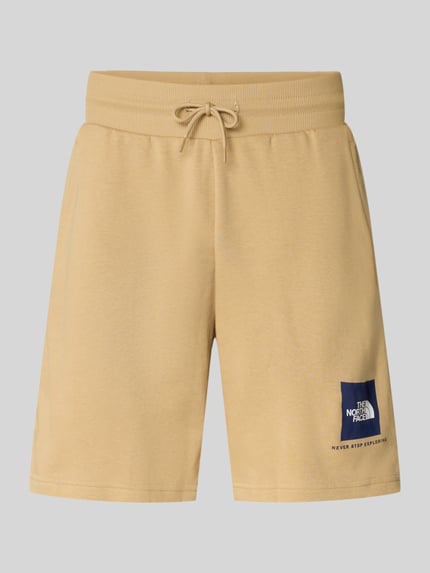 Produktfoto, Regular Fit Shorts mit Eingrifftaschen von The North Face in Beige aus Baumwoll-Mix, Bundweite 40 cm, Innenbeinlänge 18 cm, Herren