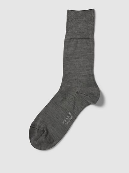 FALKE Socken mit Woll-Anteil Modell 'ClimaWool' Hellgrau 1