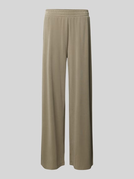 Jake*s Casual Flared Hose mit elastischem Bund Lind 2