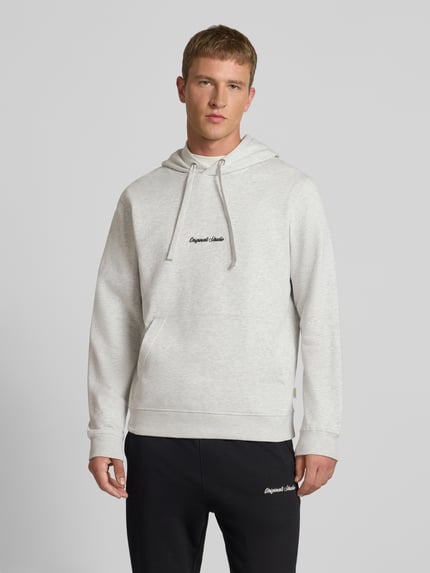 JACK & JONES Hoodie met kangoeroezak Offwhite gemêleerd - 4