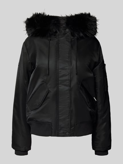 khujo Jacke mit Pattentaschen Modell 'TYLA' Black 2